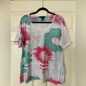 {INC International Concepts} Tie Dye Sweater - Women’s 1X